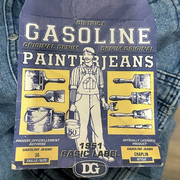 District Gasoline Painter Jeans NWT - Picture 2 of 10